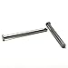 304 Stainless Steel Clevis Pins M8 X 100mm Single Hole Flat Head Pin for Hitch Pin Lock Systems (2 Pack)