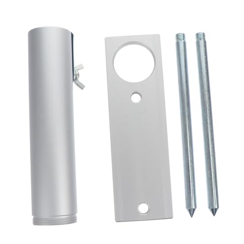 CAXUSD 1pezzi Ancoraggio per Ombrellone in Alluminio Picchetto per Ombrellone da Esterno Accessorio per da Giardino Adatto per Ombrelloni Spiaggia Pennoni e Archi Nuziali