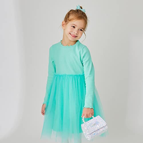 Ozkiz Girls Toddler Casual Tutu Princess Long Sleeve Dress3
