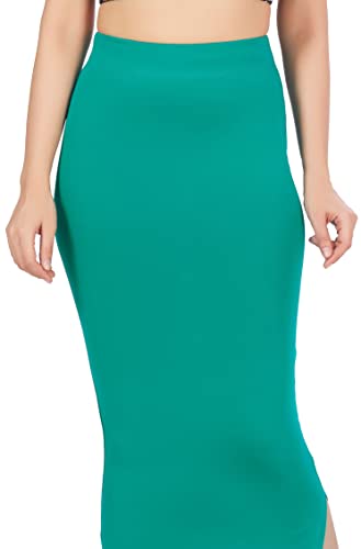 Image of Studio Shringaar Women's Pure Cotton Stretchable Saree Shapewear Petticoat