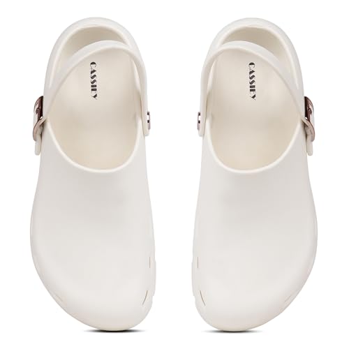 Image of CASSIEY Slip on Sandals Women Comfortable EVA Closed Toe Clogs