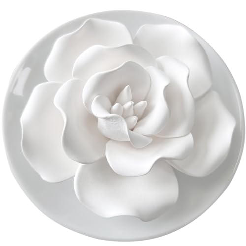 Passive Diffuser for Essential Oil-Ceramic Diffuser Non Electric Oil Diffusers for Small Mini Room, Desk Decorative, Bathroom (Impatiens)