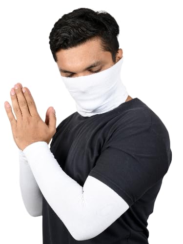 Image of NEON ROCK Winter Pure Cotton Combo Bandan Super Soft, Breathable for Winter Head, Hair & Arm Cover with UV Protection for Headband, Soft Neck Scarf for Biking, Gym, Yoga & Outdoor Use