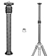 INNOREL ER222C Universal-Verlängerungsstange aus Kohlefaser für Stative mit zweiteiliger Mittelsäule für Stativ, Einbeinstativ, DSLR-Kamera, max. Rohr 22,2 mm