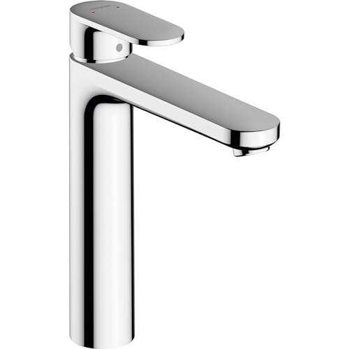 hansgrohe Vernis Blend Mitigeur de lavabo 190 avec tirette et vidage métallique, chromé, 71581000