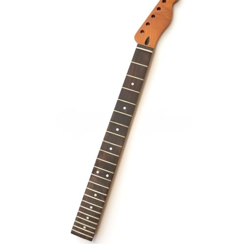 Manche en érable rôti pour guitare électrique touche palissandre finition mate