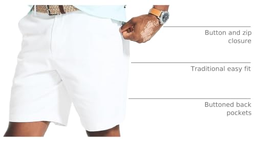 Image of Nautica Mens Nautica 8.5 inch Deck Short