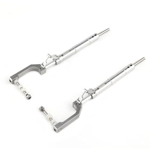 HLSONHENGM 1 Set Alloy Aluminium Anti-Vibration Landing Gear SZ002-13001 for P51 RC Model Airplane