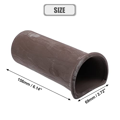 VOCOSTE Aquarium Hideaway Rock Cave, Brown, 6.14x2.72x2.20 Inches - Image 4