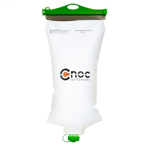 Cnoc Outdoors VectoX 2L Durable Water Container, 28mm Thread, Green