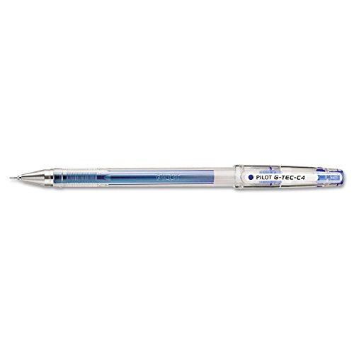 Pilot G-TEC-C Bolígrafo Gel Ultra Fino Tinta Azul 12 Un