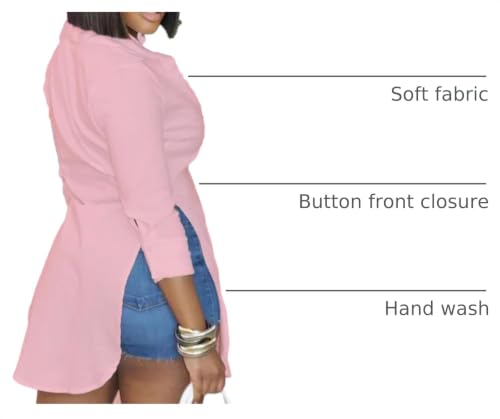 Image of LYANER Women's Collar Neck Sexy Blouse