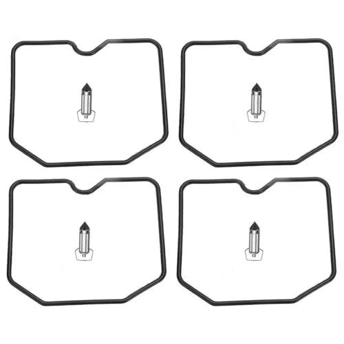 オーバーホールセット に適合するカワサキ ZR550B に適合するゼファー 1990 1991 1992 1993 ZR550 ZR 550 B 用 バイク用キャブレターリペアキット キャブレター交換用 キャブレターリビルド修理キット(セット6)