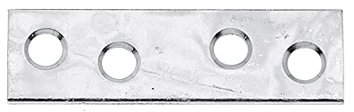 Connecting Plate Narrow Large Pack Yellow-Galvanised 50 x 14 mm / 12 STK
