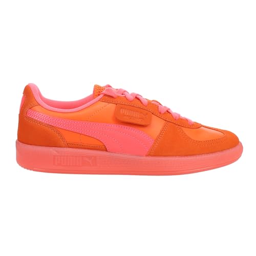 PUMA Womens Palermo Citrus Lace Up Sneakers Shoes Casual - Orange - Size 7 M