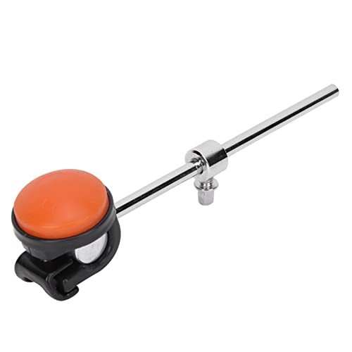 Bate para pedal de bombo con cabeza de silicona roja miniatura 5