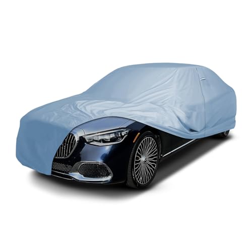 Image of iCarCover Premium Car Cover for 2016-2026 Mercedes-Benz Maybach S Heavy Duty Waterproof All-Weather Automobiles Custom Fit Indoor Outdoor UV Snow Protection Covers with Straps and Bag