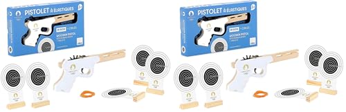 Vilac - Edition spéciale pour Les Jeux Olympiques 2024 -Pistolet à élastiques - Jouet sous Licence - Jouet pour Enfant à partir de 5 Ans - Jouet Unique -...