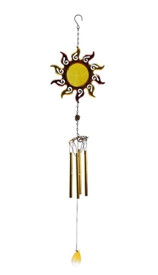 Carillons éoliens verre peint créatif pour décoration chambre enfants