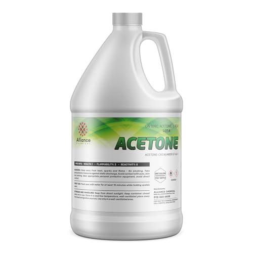 Alliance Chemical Acetone Technical Grade - 1 Gallon - 100% Pure Acetone