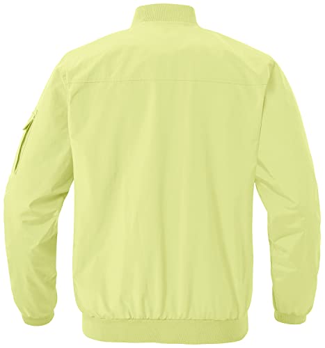 Image of Gopune Men's Windproof Bomber Jacket Lightweight Windbreaker Outdoor Golf Fashion Coat