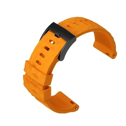 Bracelet 24mm silicone pour SUUNTO TRAVERSE ALPHA anti-transpiration