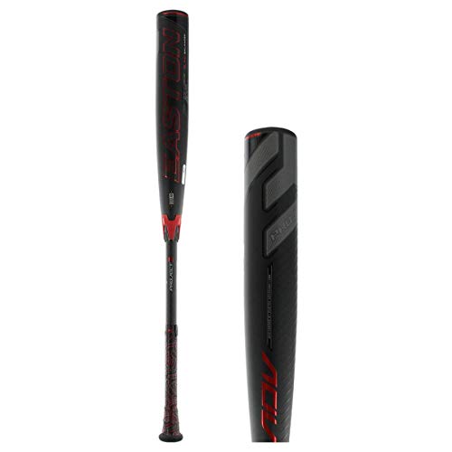 EASTON Project 3 ADV -3 BBCOR Baseball Bat | 2019 | 2 Piece Composite | iSO CNX | Launch Comp Barrel | Power Boost Knob | Speed End Cap | Lizard Skin Grip | 2 5/8' Barrel