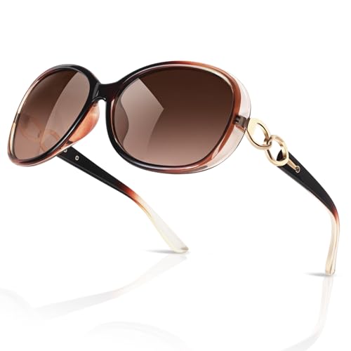 SOMOC Lunettes De Soleil Polarizadas UV400 - Unisexe - Vintage