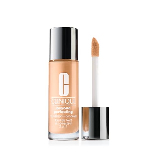 Clinique Beyond Perfecting Liquid Lightweight Full-Coverage Foundation + Concealer For Dry Combination To Oily Skin Types