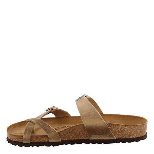 Oiled Leather Tobacco Brown Women's Birkenstock Mayari3