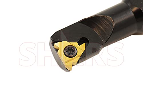 Barre d'alésage filetage interne SHARS 1,9 cm anti-vibration pour fileter