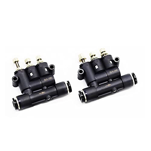 Cilindro neumático regulable SA-06 con amortiguador de aire 4