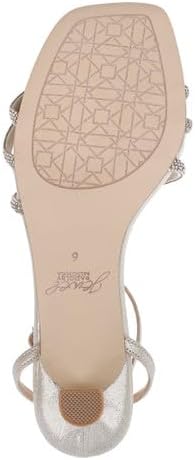 Jewel Badgley Mischka Tesslynn Open Toe Kitten Heels with Ankle Strap - Image 7