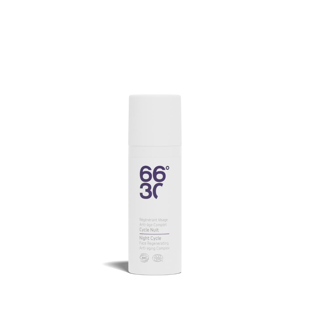 66°30 - Crème Visage Bio - Crème Anti-âge - Crème Anti-Rides, Nourrissante et Régénérante - Soin Complet - 50ml