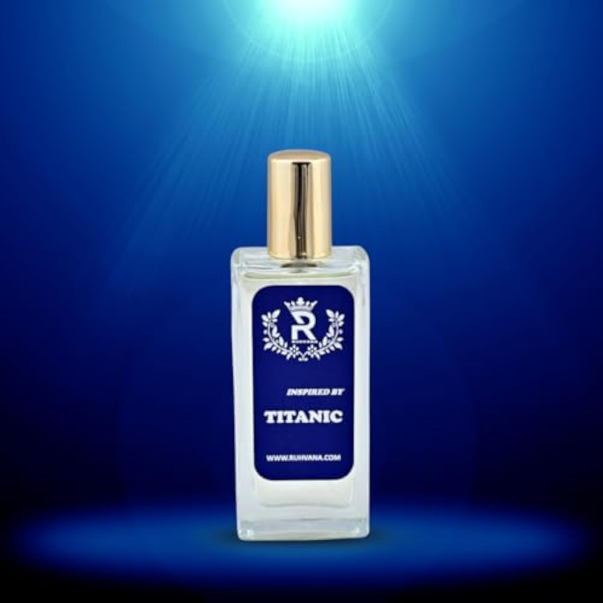 Men's Titanic Perfume Spray - 50ml, Woody Aquatic Fragrance