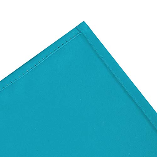Image of LEMOMO Teal Thermal Blackout Curtains /42 x 95 Inch /Set of 2 Panels Room Darkening Curtains for Bedroom