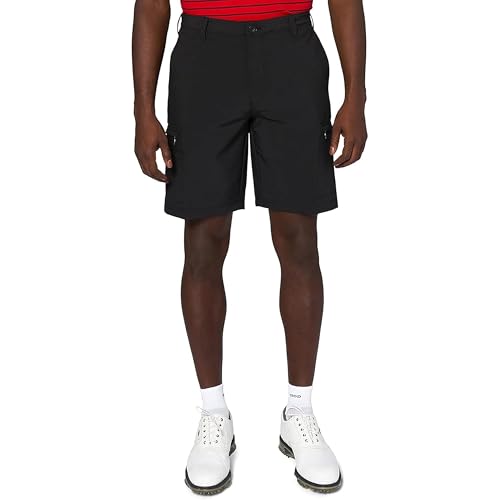 IZOD SHORTS メンズ US サイズ: 42 カラー: ブラック（Amazon）
