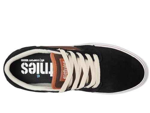 Image of Etnies Men's Barge Ls Black /Brown 7.5