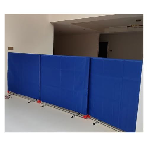 Clôture de table de ping-pong avec support pour séparation de grands espaces - 2