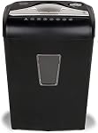 Aurora AU870MA High-Security 8-Sheet Micro-Cut Paper Credit Card Shredder Black