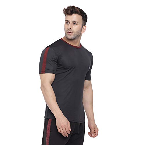 Image of CHKOKKO Gym T Shirts for Men Workout Quick Regular Dry Fit Sports Tshirt for man Breathable Moisture-Wicking Half Sleeve Round Active wear Running Boys T Shirt