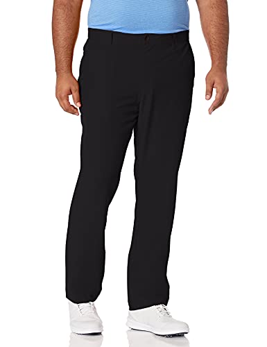 Fieldston Men's The Cambridge 5 Pocket Performance Golf Pant (Modern Fit), Black, 40