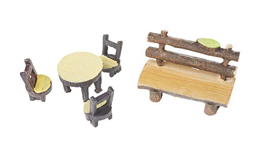 Preisvergleich Produktbild VBS Deko Garten Sitzset, 5er-Set