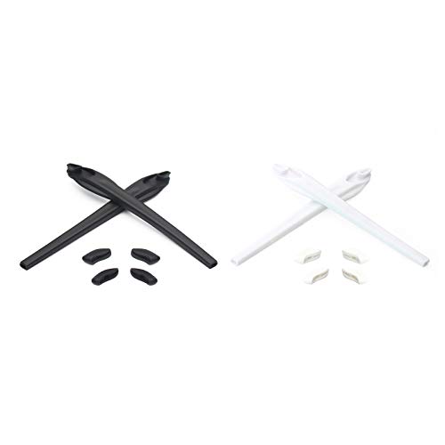 Image of Eye Opening Stuff Replacement Earsocks & Nosepiece Rubber Kits Compatible with Oakley Flak 2.0 /Flak 2.0 XL OO9188 Sunglasses