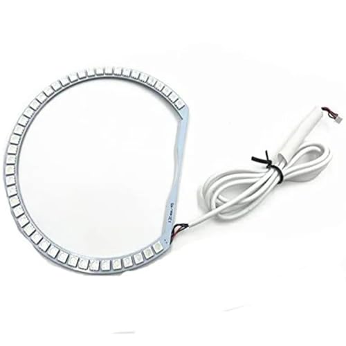 Ojo de Angel LED para BMW E36 E38 E39 E46 kit multicolor de 4x131mm con mando 5