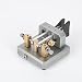 1 PCS Morse code double paddle automatic key shortwave CW transmitter HAM original (silvery)