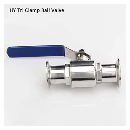 Vanne Sanitaire Tri Clamp Ball Valve SS316 OD32 Clamp 50.5