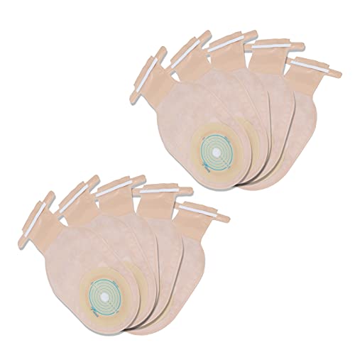 Bolsa de ostomia para ileostomia, bolsa para colostomia amiga da pele Suprimentos descartáveis ​​par