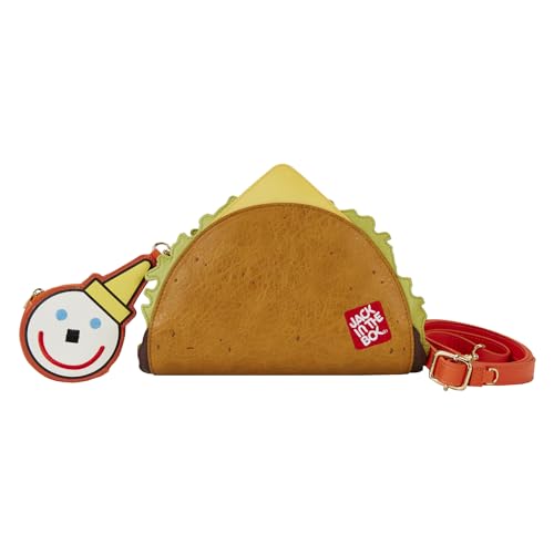 Loungefly Jack in the Box Late Night Taco Crossbody Bag with Coin Bag