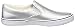 Hush Puppies Byanca Zapatillas sin cordones Mujer, Plateado (Silver Metallic Leather Silver),...